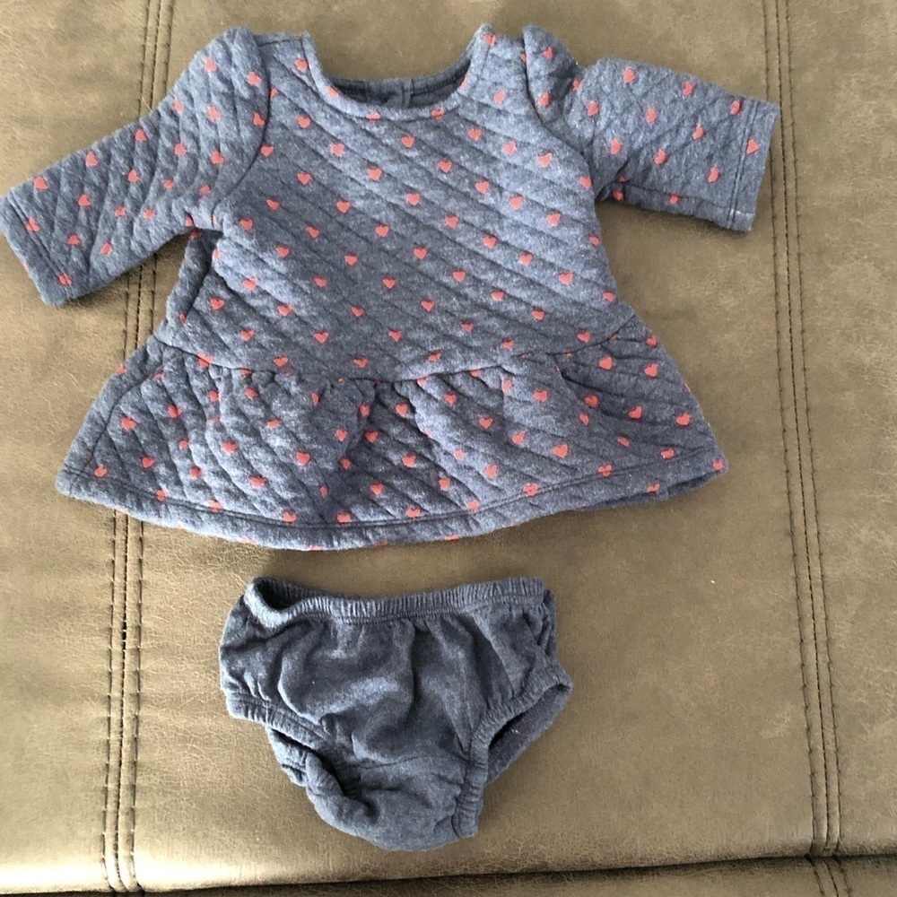 Gap Quilted Heart Dress